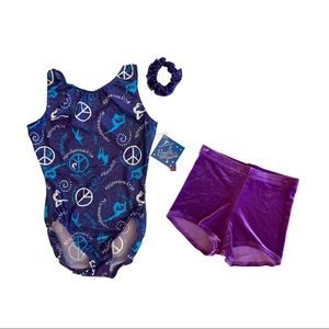 Girls Gymnastics Leotard NWT Adult Medium
